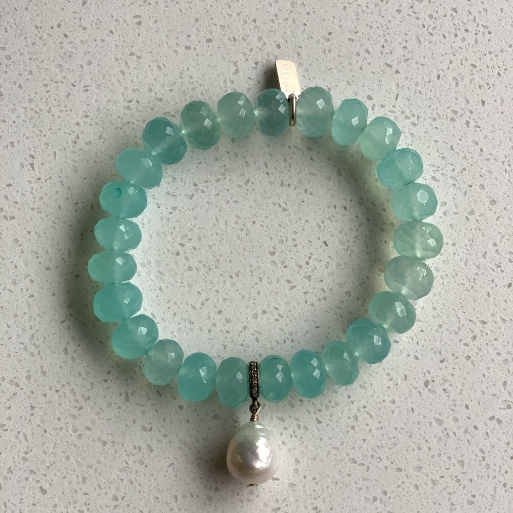 Margo Morrison Peruvian Onyx, BRSPO-WHBAR Bracelet